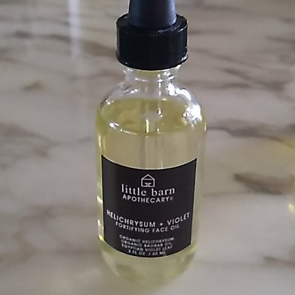 Helichrysum + violet fortifying face oil